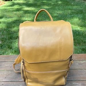 Atlas Supply Company Leather Backpack/Camera Bag